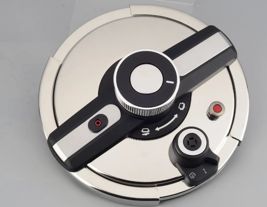 Premium Stainless Steel Safety Pressure Cooker – Fast Cooking with Modern Safety Lock System (6L / 9L / 11L)