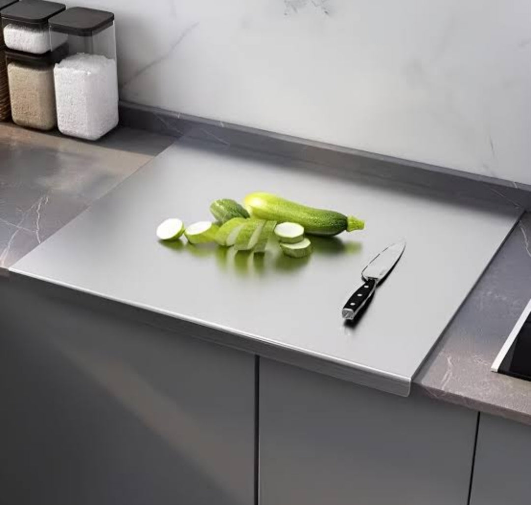 Stainless Steel Cutting & Kneading Board – 2 Sizes (16x11 & 18x13 Inch)