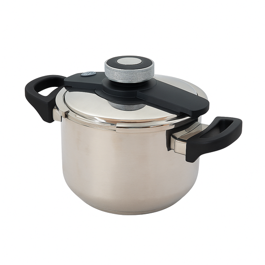 Unique Pro 3-in-1 Stainless Steel Automatic Pressure Cooker – Heavy Duty Safety Lock System