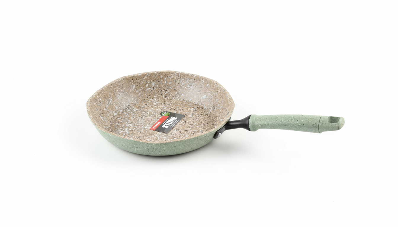 Premium Marble Non-Stick Fry Pan – Heavy Bottom | Durable | Kitchen Essential 25cm