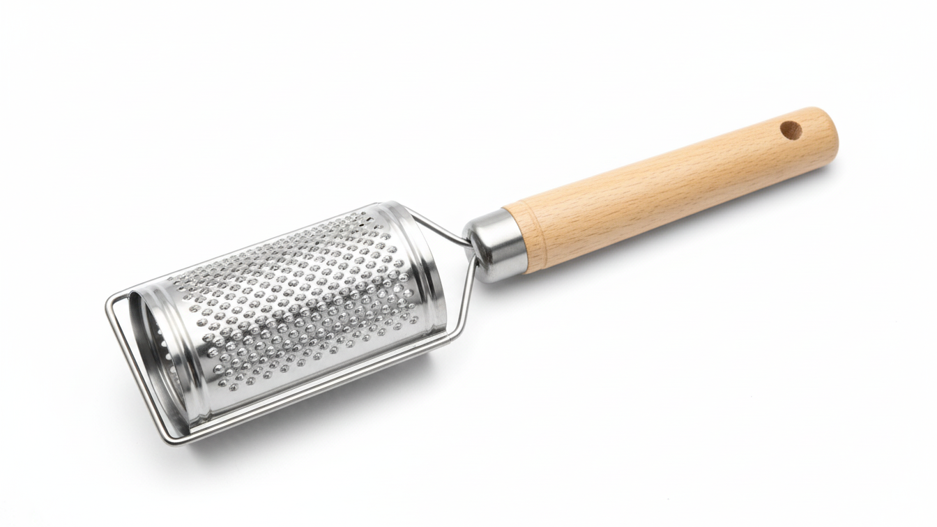 Premium Stainless Steel Hand Grater – Cheese & Vegetable Grater