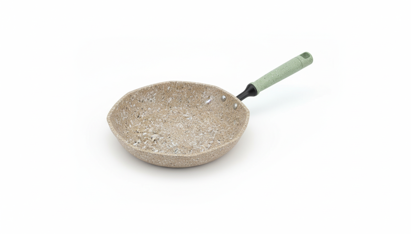 Premium Marble Non-Stick Fry Pan – Heavy Bottom | Durable | Kitchen Essential 25cm