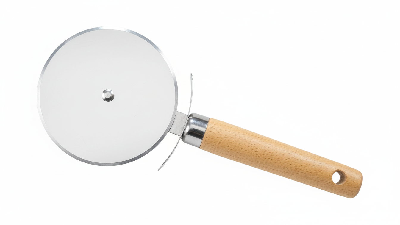 Stainless Steel Pizza Cutter Roller – Perfect Slices Every Time